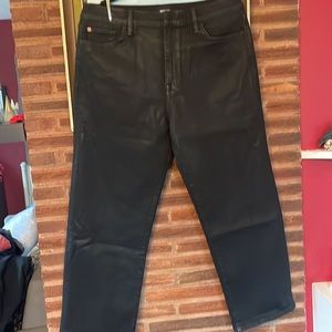 Hudson Jeans Stellar waxed jeans. Dress up or down.